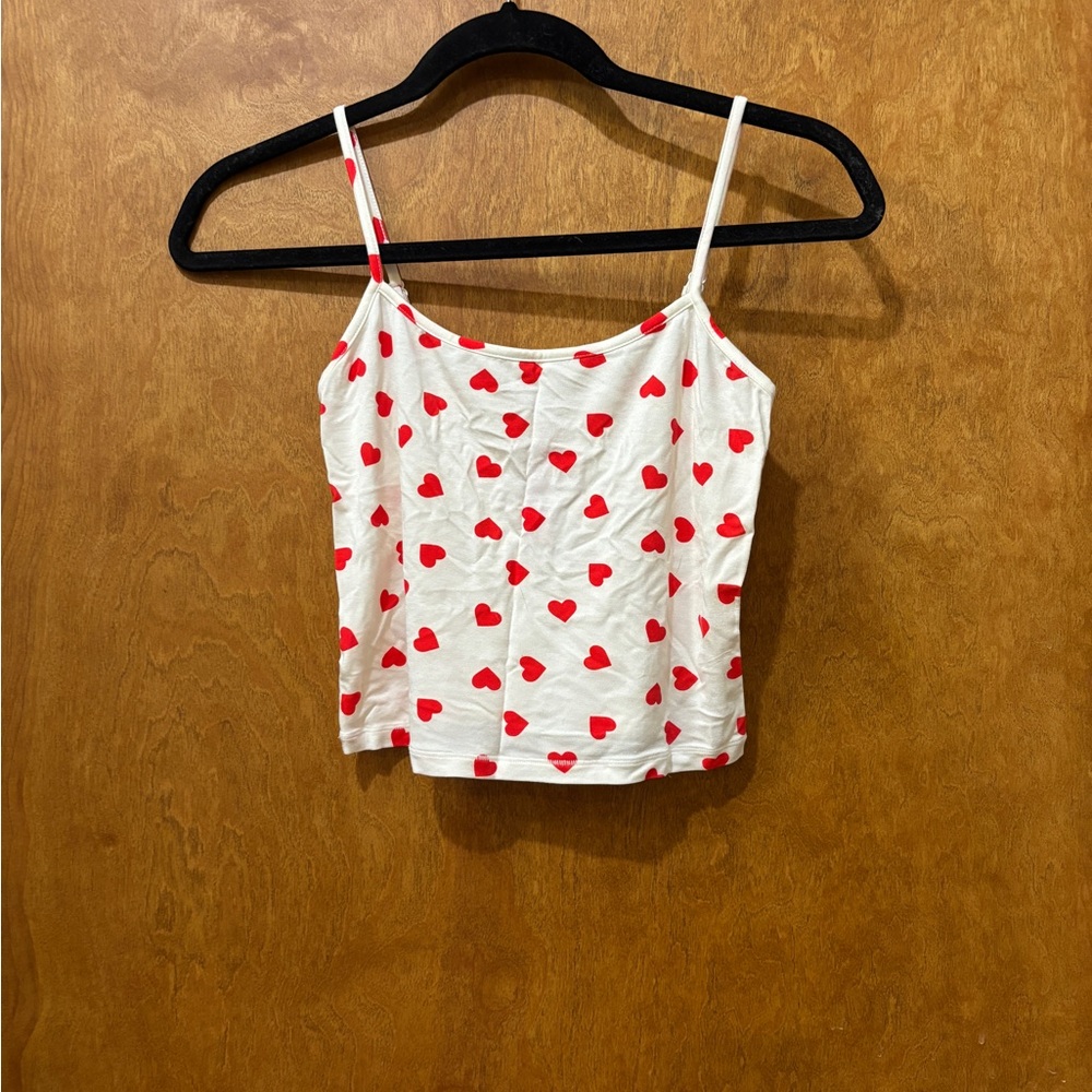 NWT SKIMS Sleep Straight Neck Cropped Cami Large